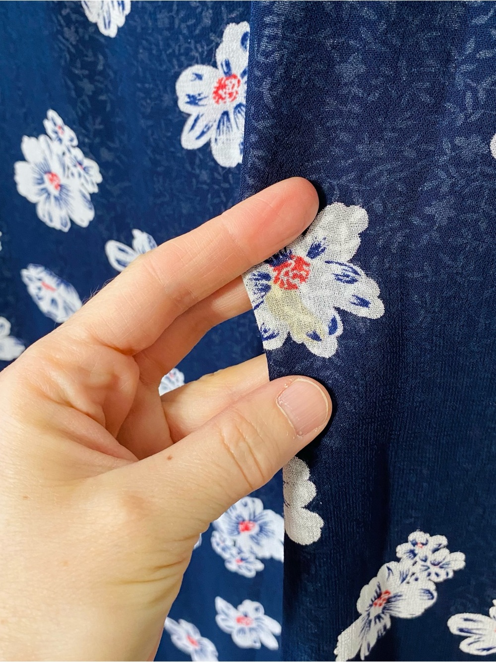 VINTAGE SAG HARBOR Reversible Floral Maxi Dress - Picture 9 of 10